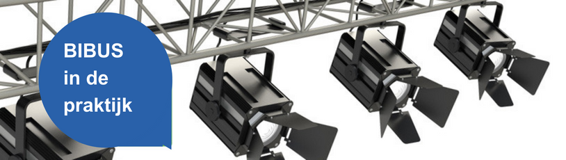 BIBUS product application: material for stage building