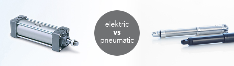 Electric linear actuators as an alternative to pneumatic linear actuators