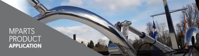 BIBUS in practice: position adjustment of an antenna bracket and mast using a stainless steel actuator