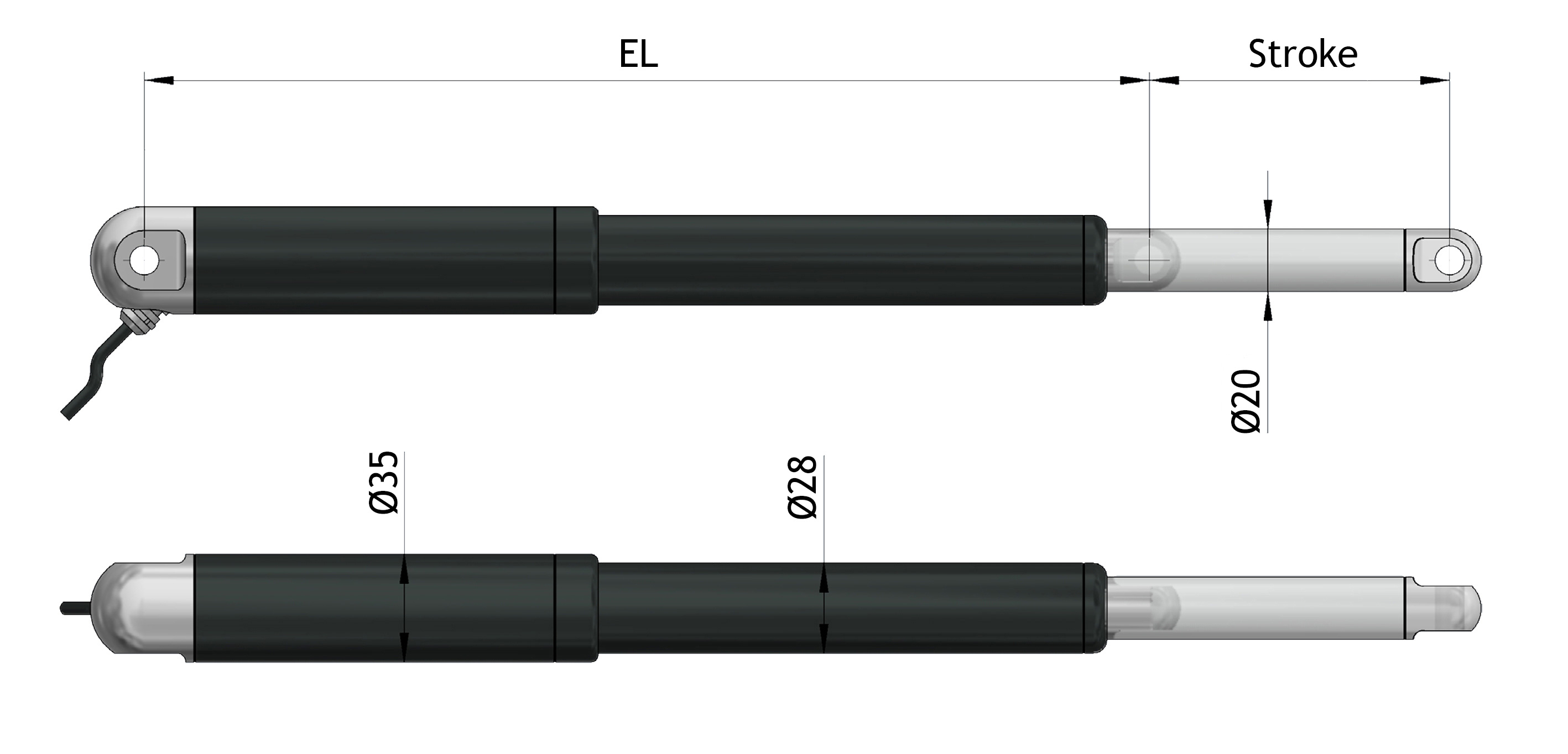 Afmetingen easyE-35