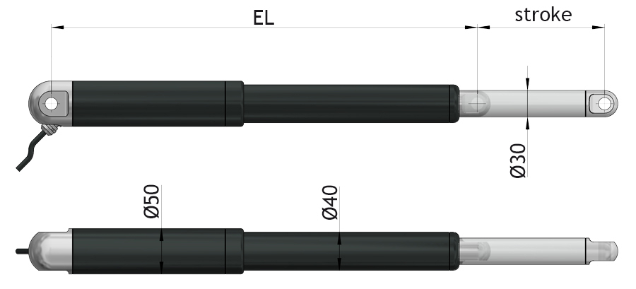 Afmetingen easyE-35