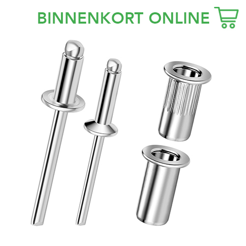 Blindklinknagels en moeren