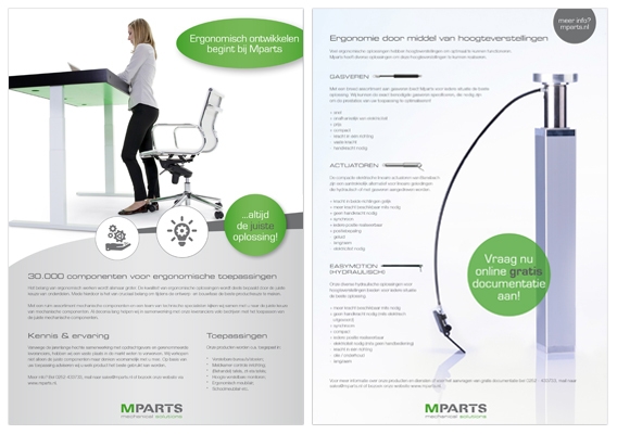 Ergonomisch ontwikkelen begint bij Mparts
