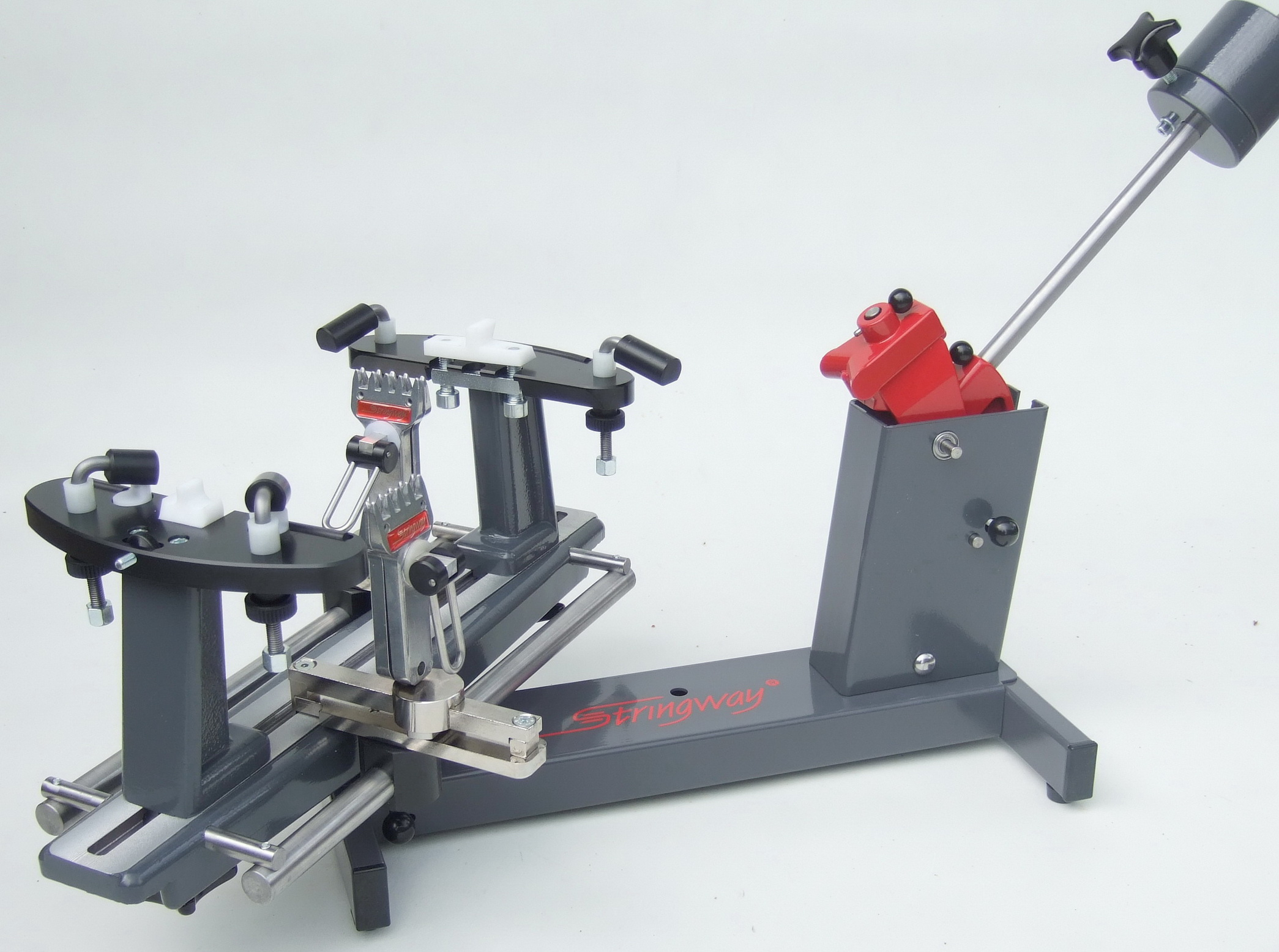 Opspanmachine stringway
