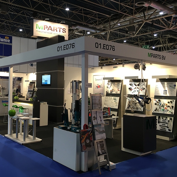 Mparts stand op de ESEF 2016 Mparts stand op de ESEF 2016
