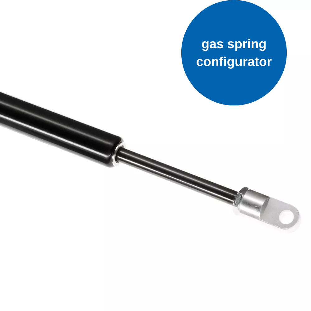 Configure the right gas spring for your application (2D)