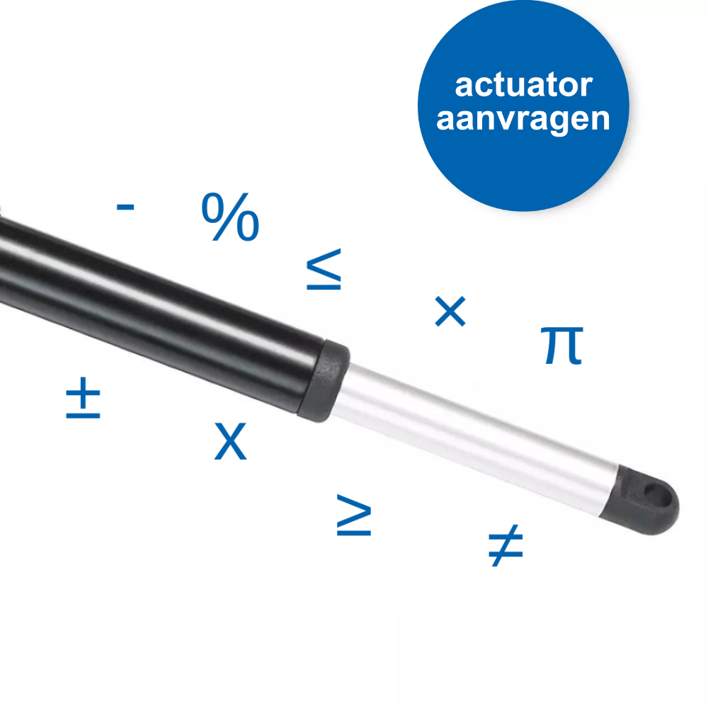 Stel zelf je actuatoren samen