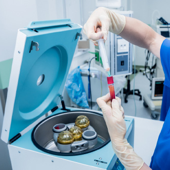 Mini gasveren voor veilige labcentrifuges