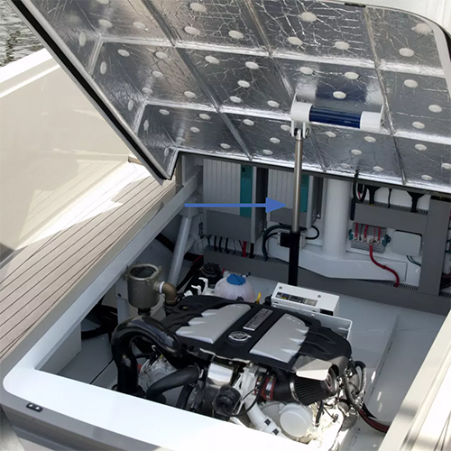 Actuator voor toegang machinekamer