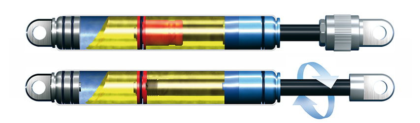 motion control instelbare dempers